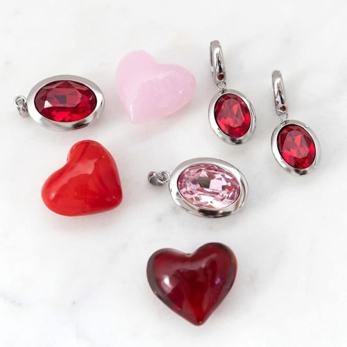 Колье Qudo TIVOLA big S siam, 404503.1 R/S фото 4